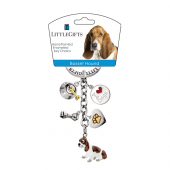 LITTLE GIFTS PORTACHIAVI BASSET HOUND